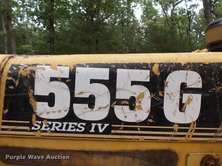 image for item DB7084 2001 John Deere 555G Series IV track loader