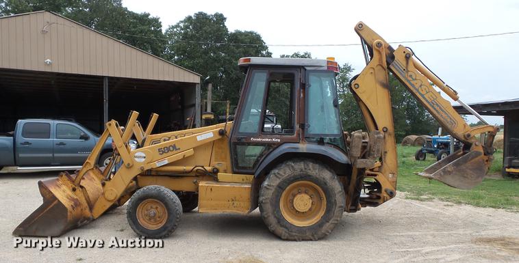 image for item DB7085 1997 Case 580L backhoe