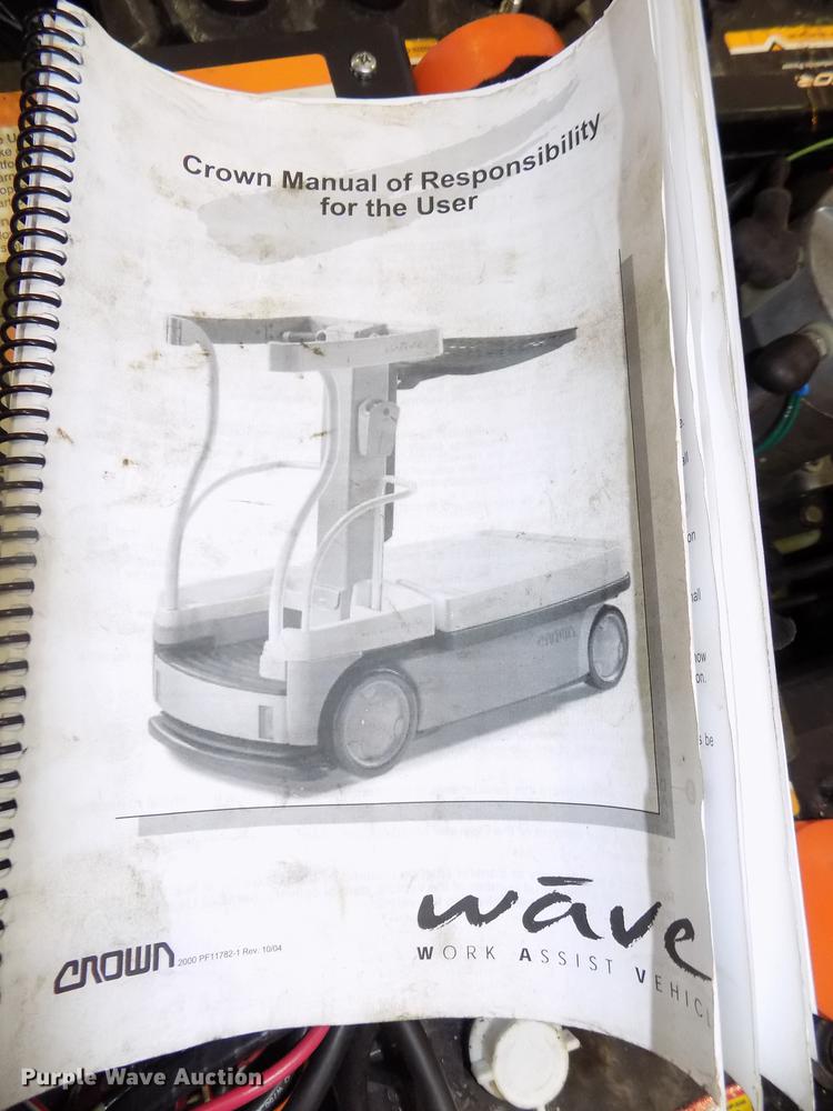 image for item DB8668 2013 Crown WAV50-118 vertical lift