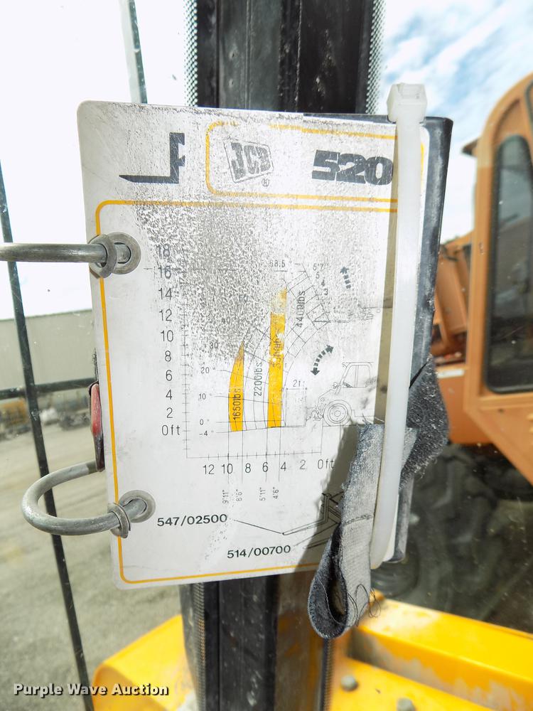 image for item DB8675 2001 JCB 520 telehandler