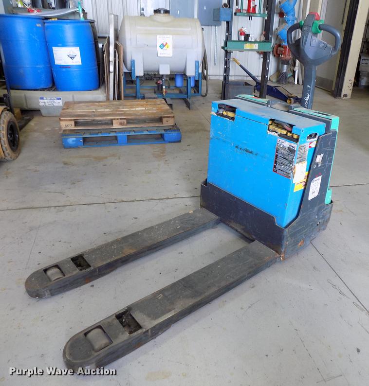 image for item DB8676 2012 Mitsubishi PW23 electric pallet jack