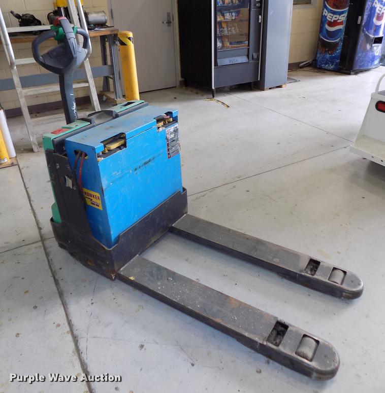 image for item DB8676 2012 Mitsubishi PW23 electric pallet jack