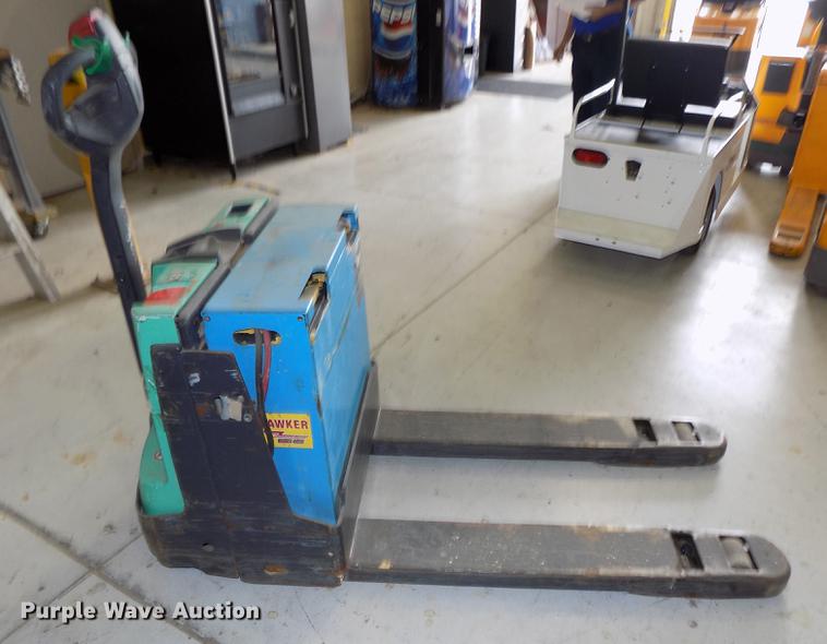 image for item DB8676 2012 Mitsubishi PW23 electric pallet jack
