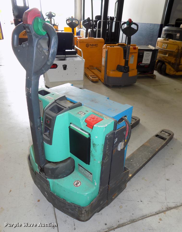 image for item DB8676 2012 Mitsubishi PW23 electric pallet jack