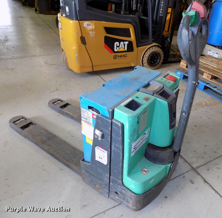 image for item DB8676 2012 Mitsubishi PW23 electric pallet jack