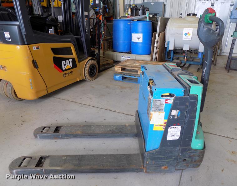 image for item DB8676 2012 Mitsubishi PW23 electric pallet jack