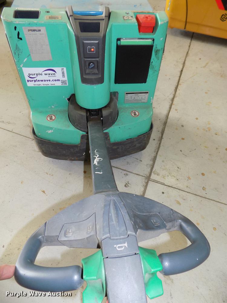 image for item DB8676 2012 Mitsubishi PW23 electric pallet jack