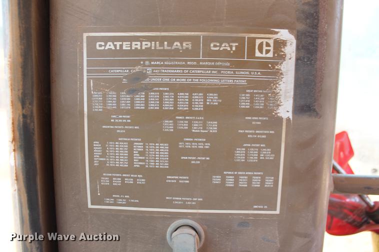 image for item DD5242 1989 Caterpillar 120G motor grader