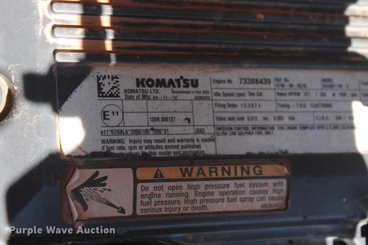image for item DD5243 2013 Komatsu PC390LC-10 excavator