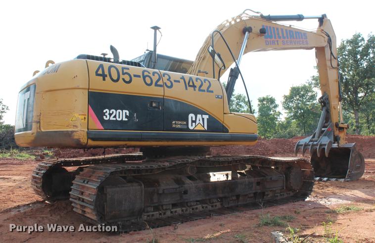 image for item DD5245 2008 Caterpillar 320D L excavator