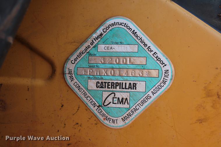 image for item DD5245 2008 Caterpillar 320D L excavator