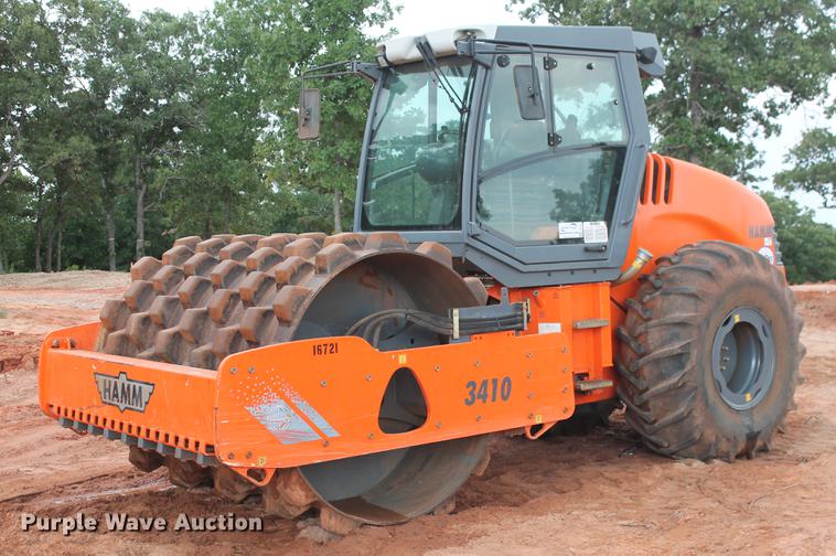 image for item DD5247 2012 Hamm 3410P single drum vibratory roller