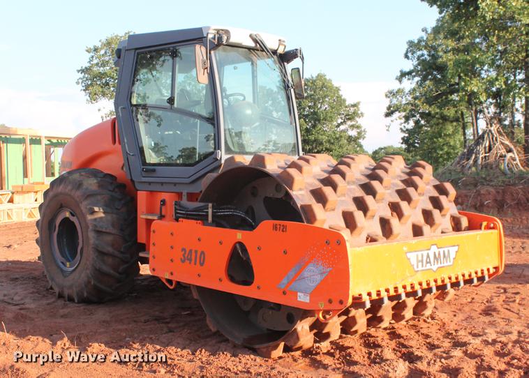 image for item DD5247 2012 Hamm 3410P single drum vibratory roller