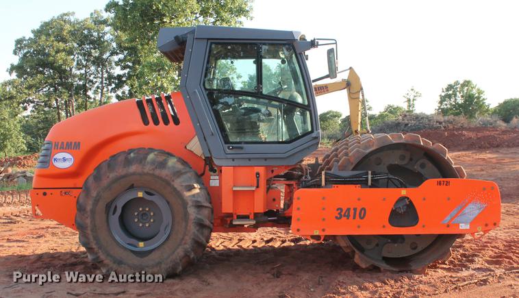 image for item DD5247 2012 Hamm 3410P single drum vibratory roller
