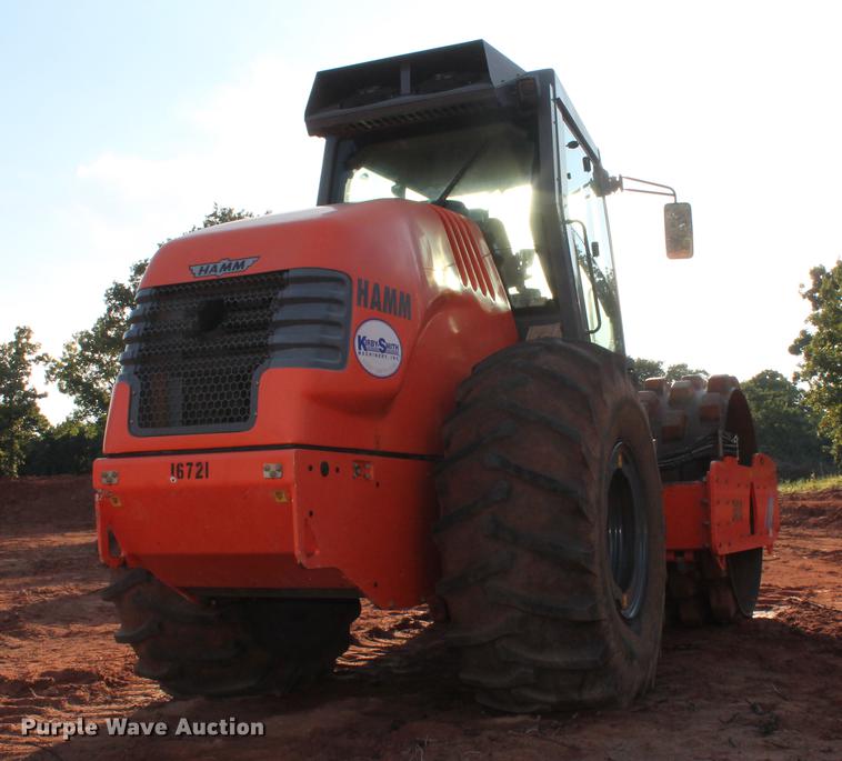 image for item DD5247 2012 Hamm 3410P single drum vibratory roller