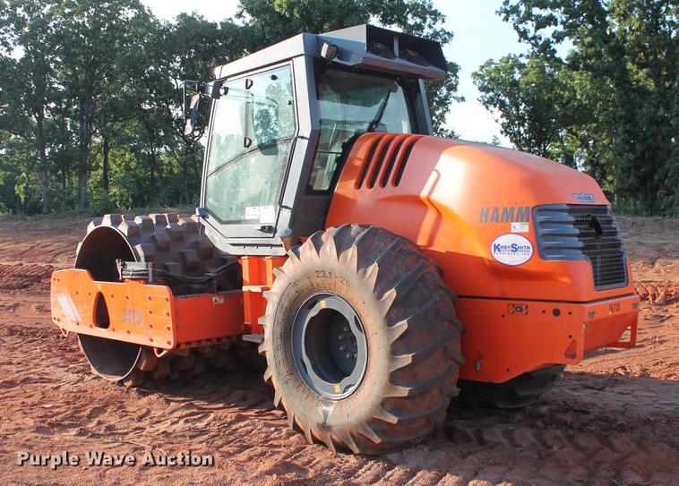 image for item DD5247 2012 Hamm 3410P single drum vibratory roller