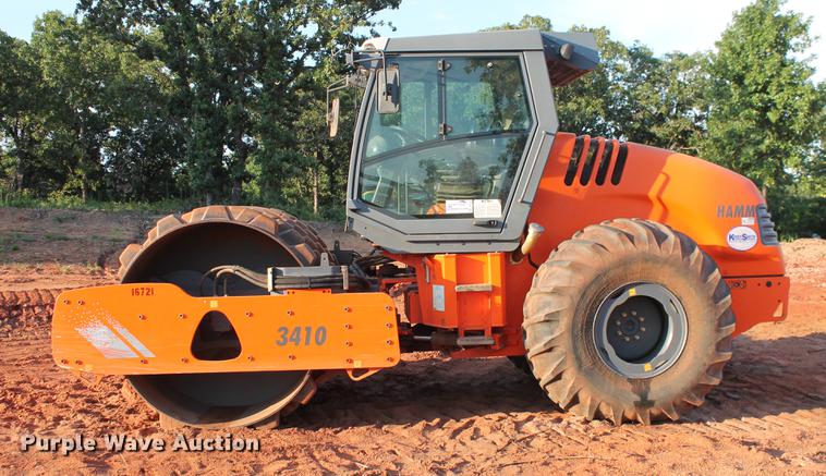 image for item DD5247 2012 Hamm 3410P single drum vibratory roller