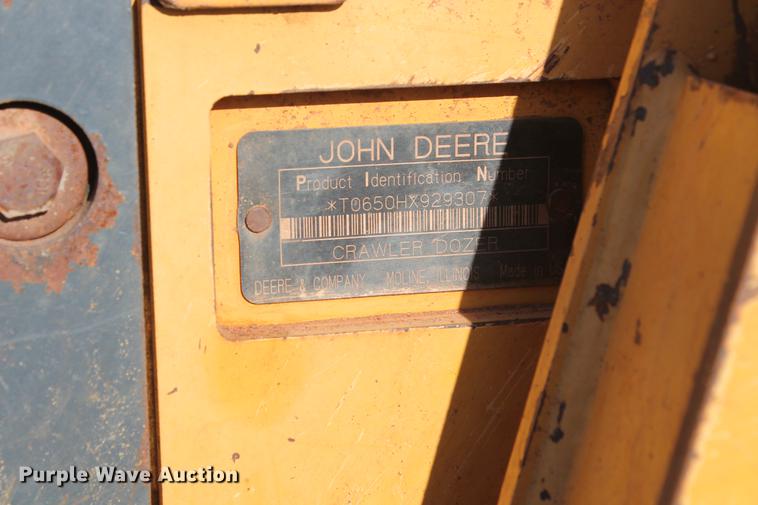 image for item DD5250 2004 John Deere 650H XLT dozer