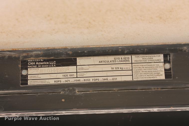 image for item DD5253 2004 Case 621D wheel loader