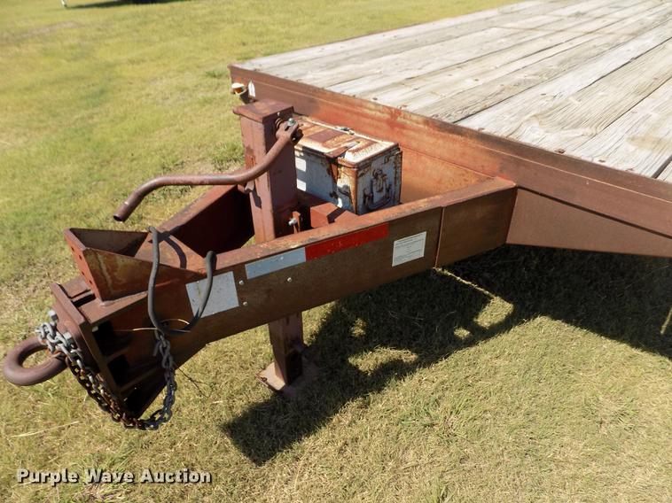 image for item DD5770 1988 Belshe T-9 equipment trailer