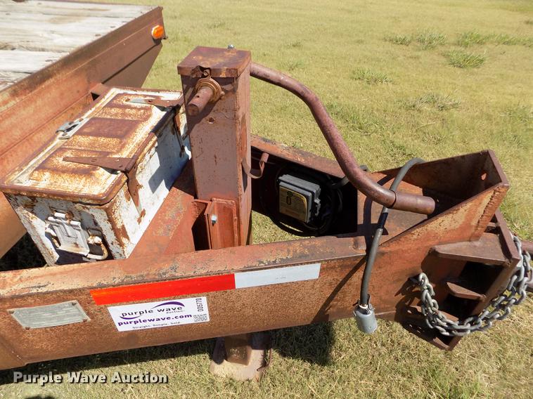 image for item DD5770 1988 Belshe T-9 equipment trailer