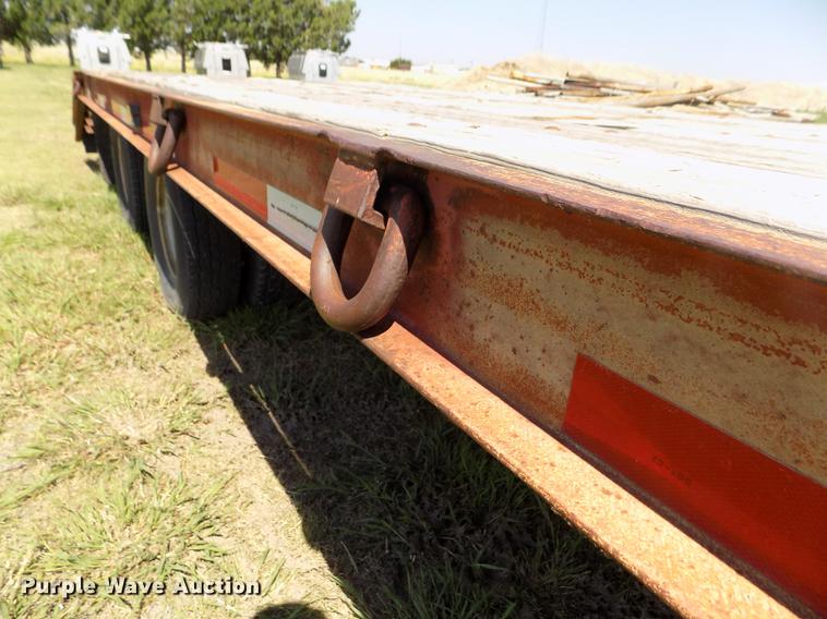 image for item DD5770 1988 Belshe T-9 equipment trailer