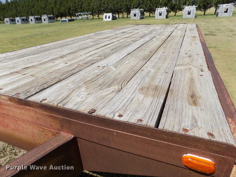 image for item DD5770 1988 Belshe T-9 equipment trailer