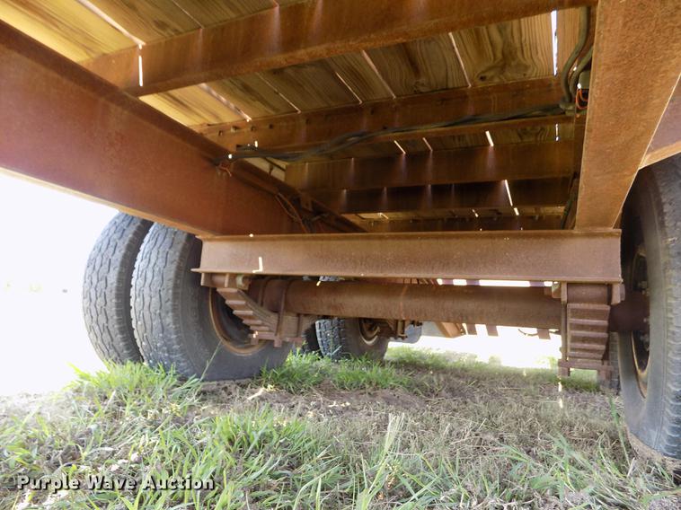 image for item DD5770 1988 Belshe T-9 equipment trailer