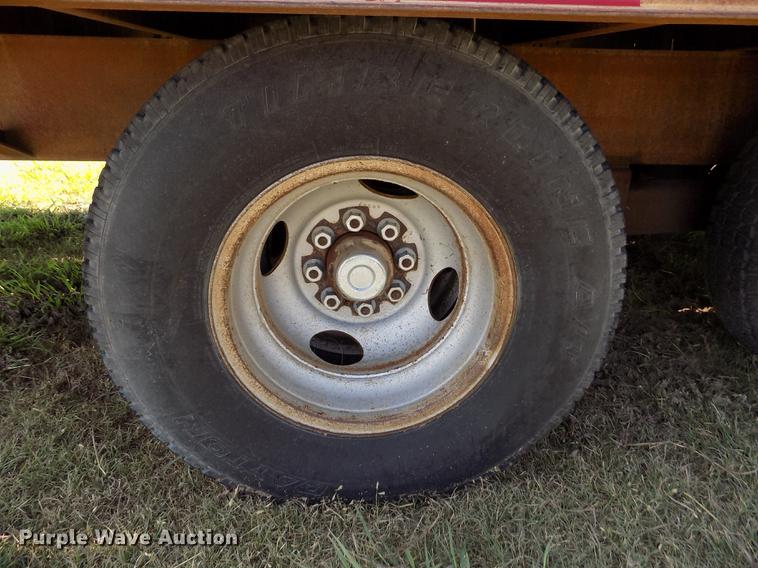 image for item DD5770 1988 Belshe T-9 equipment trailer