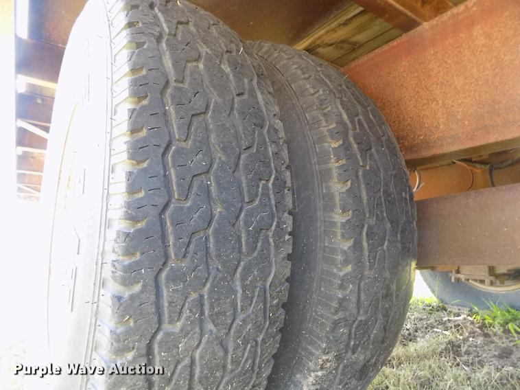 image for item DD5770 1988 Belshe T-9 equipment trailer