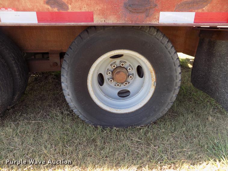 image for item DD5770 1988 Belshe T-9 equipment trailer