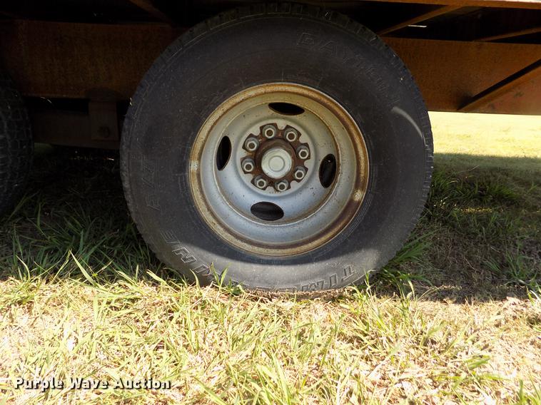 image for item DD5770 1988 Belshe T-9 equipment trailer