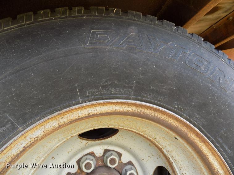 image for item DD5770 1988 Belshe T-9 equipment trailer