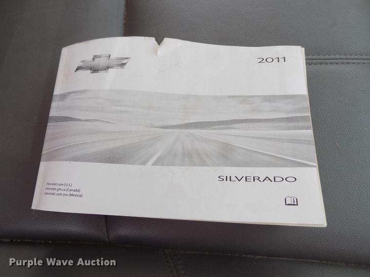 image for item DD5792 2011 Chevrolet Silverado 1500 pickup truck