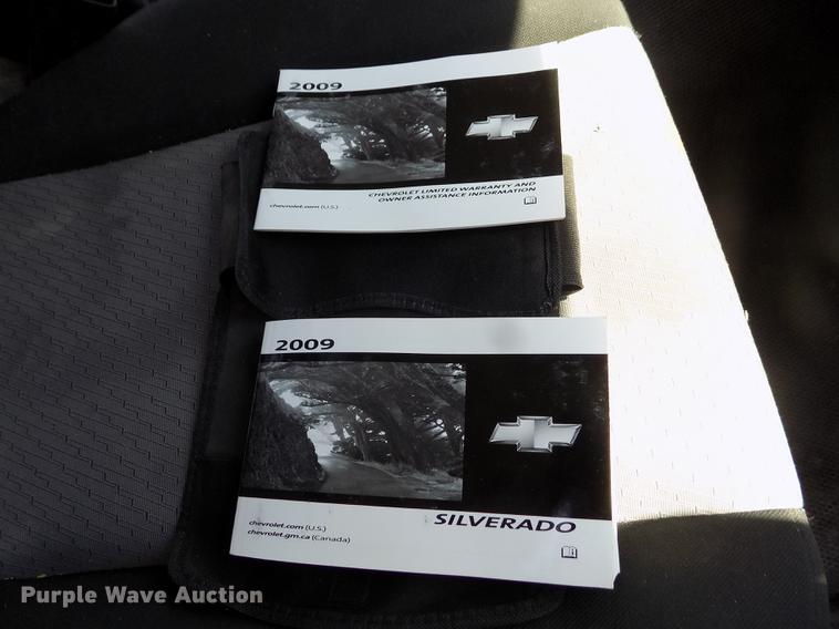 image for item DD5794 2009 Chevrolet Silverado 1500 pickup truck