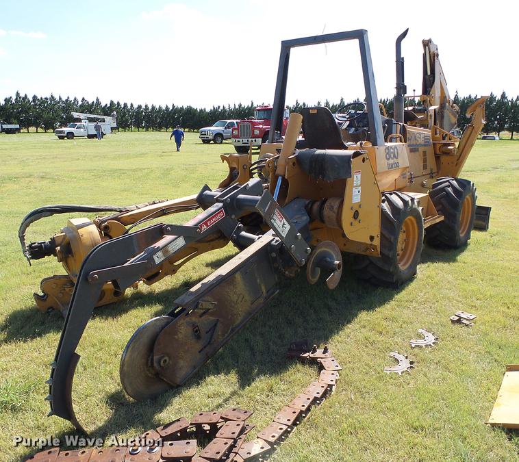 image for item DD5795 1995 Case 860 trencher
