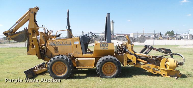 image for item DD5795 1995 Case 860 trencher