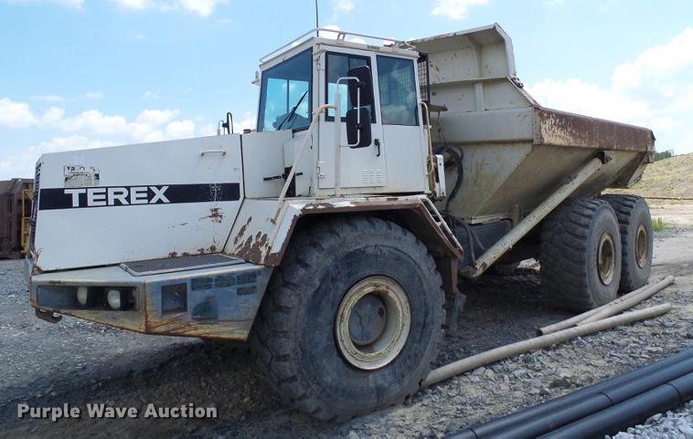 image for item DD8582 2001 Terex TA40 articulated haul truck