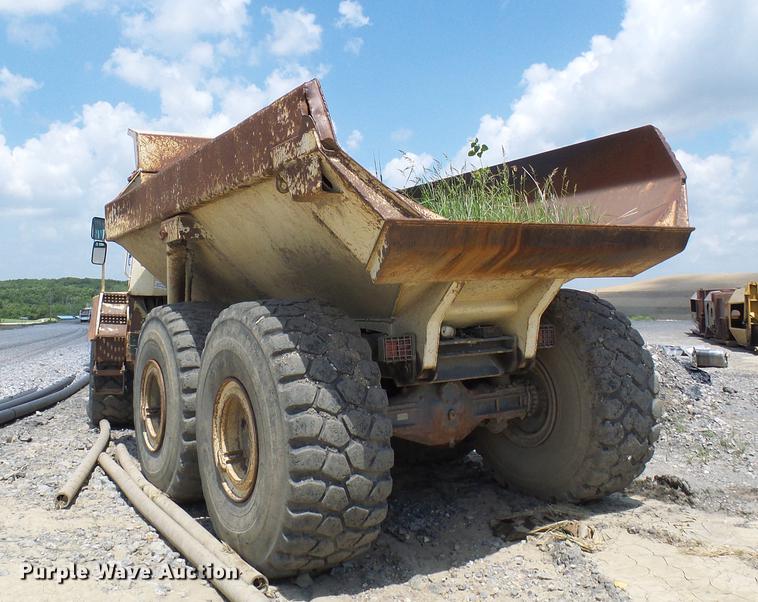 image for item DD8582 2001 Terex TA40 articulated haul truck