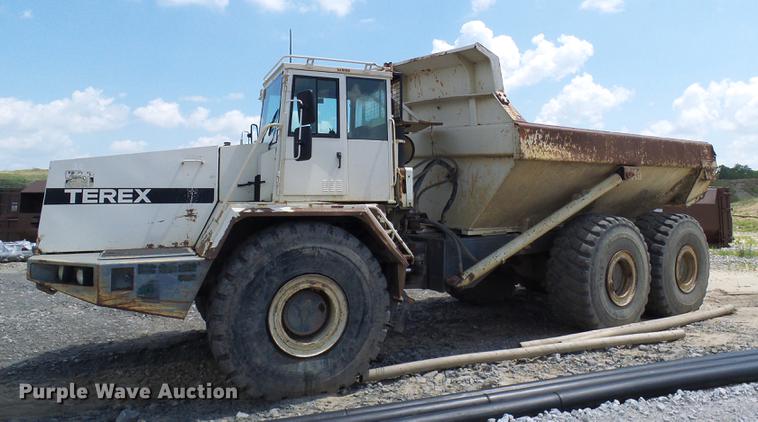 image for item DD8582 2001 Terex TA40 articulated haul truck