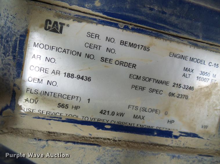 image for item DD8583 2002 Peterson Pacific HC-2400-B horizontal grinder