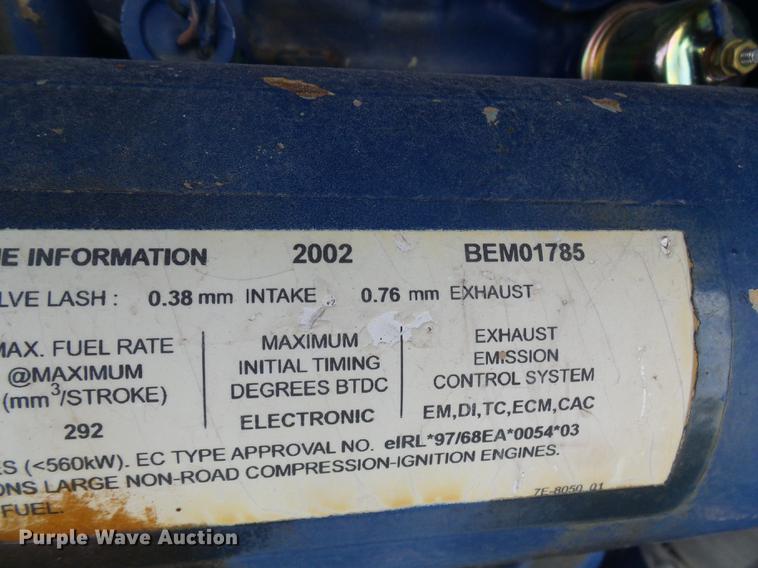 image for item DD8583 2002 Peterson Pacific HC-2400-B horizontal grinder