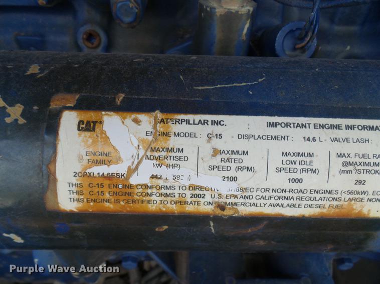 image for item DD8583 2002 Peterson Pacific HC-2400-B horizontal grinder