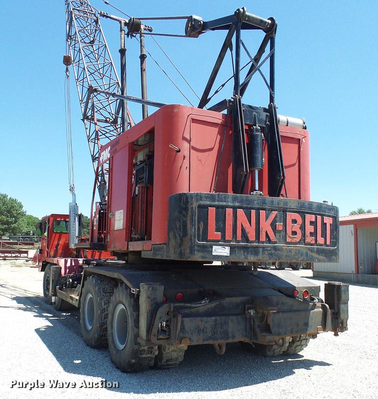 image for item DD8607 1966 Link Belt LS-108B lattice boom crane