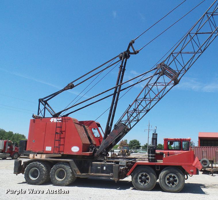 image for item DD8607 1966 Link Belt LS-108B lattice boom crane