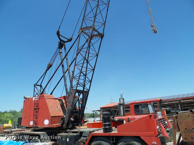 image for item DD8607 1966 Link Belt LS-108B lattice boom crane