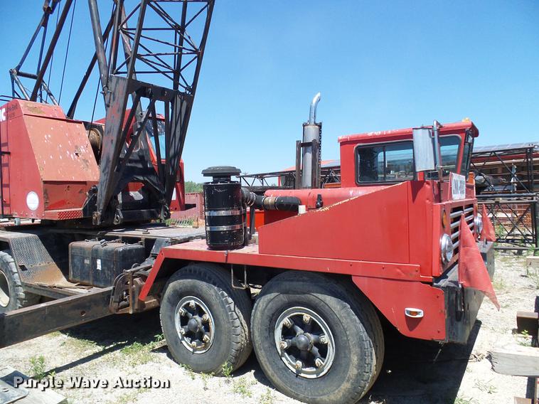 image for item DD8607 1966 Link Belt LS-108B lattice boom crane