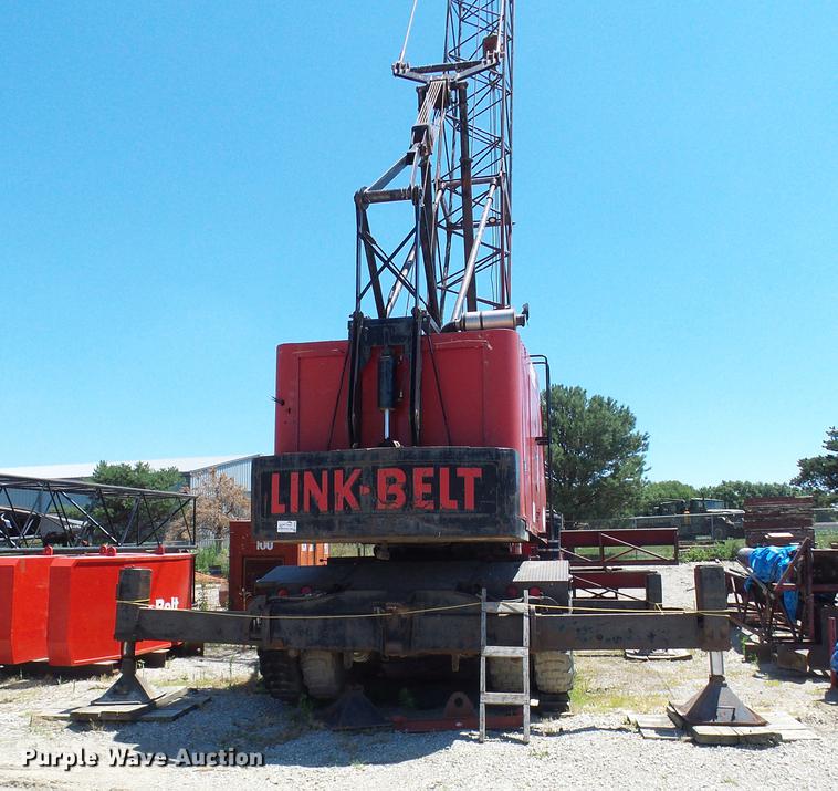 image for item DD8607 1966 Link Belt LS-108B lattice boom crane