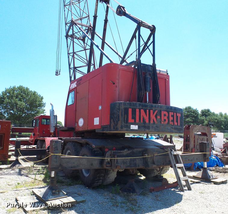 image for item DD8607 1966 Link Belt LS-108B lattice boom crane