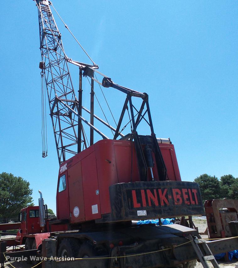 image for item DD8607 1966 Link Belt LS-108B lattice boom crane